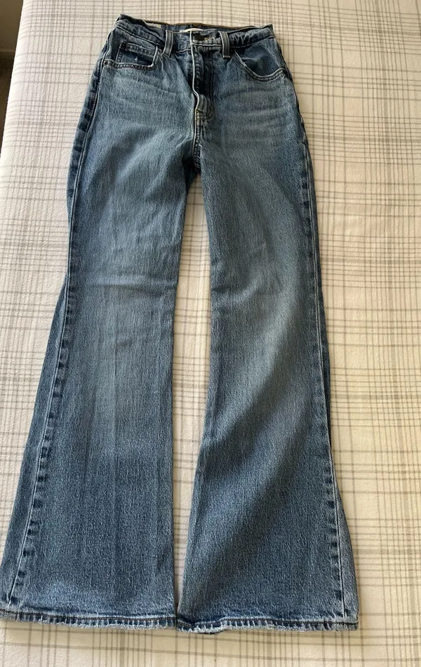 70s High Flare Levi’s Jeans - Image 2