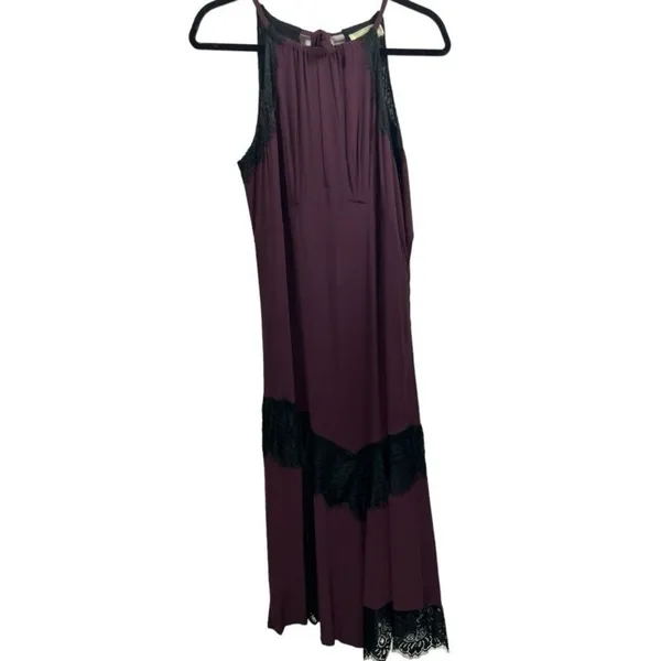 Anthropologie Moulinette Soeurs Janie Lace Whimsigoth Fairy‎ Halter Dress Size 8 - Image 5