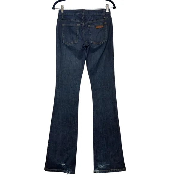 Joe's Jeans Honey Bootcut Dark Wash‎ Denim Jeans Size 25 Blue Mid Rise Stretch - Image 6