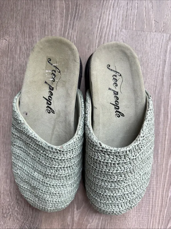 FREE PEOPLE MILO EVERYDAY WOVEN MULES 8 - Image 3