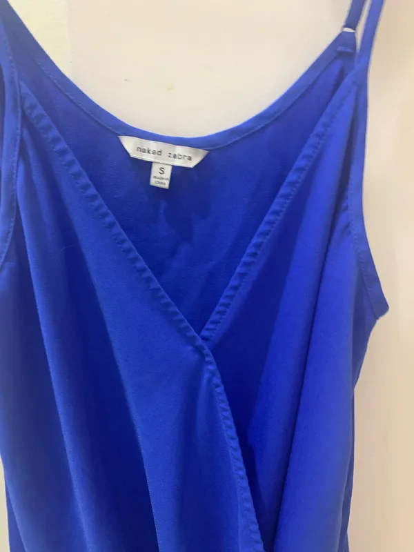 Naked Zebra Tank Blue - Image 2