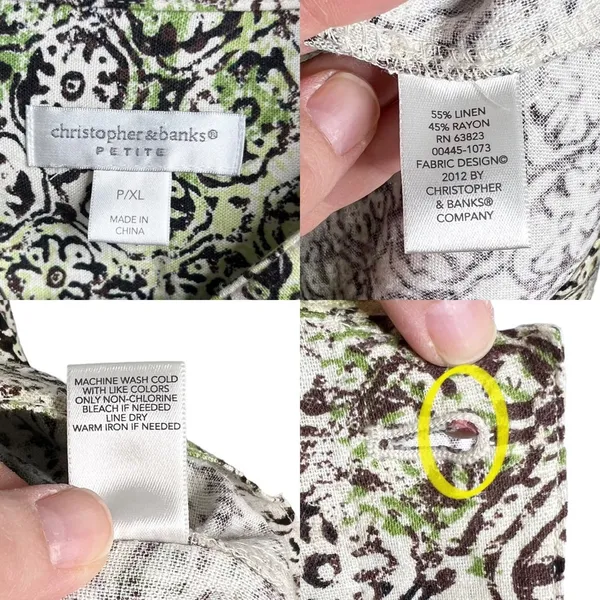 Linen Blend Trellis Print Lightweight Jacket - Image 13