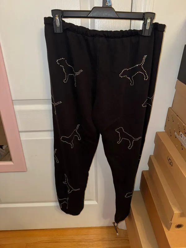 Victoria’s Secret PINK dog sweatpants size medium - Image 3