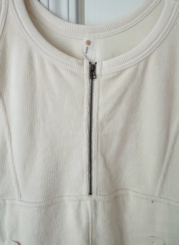 Anthropologie Daily Practice Jockey Mini Corduroy Dress, Size S - Image 8