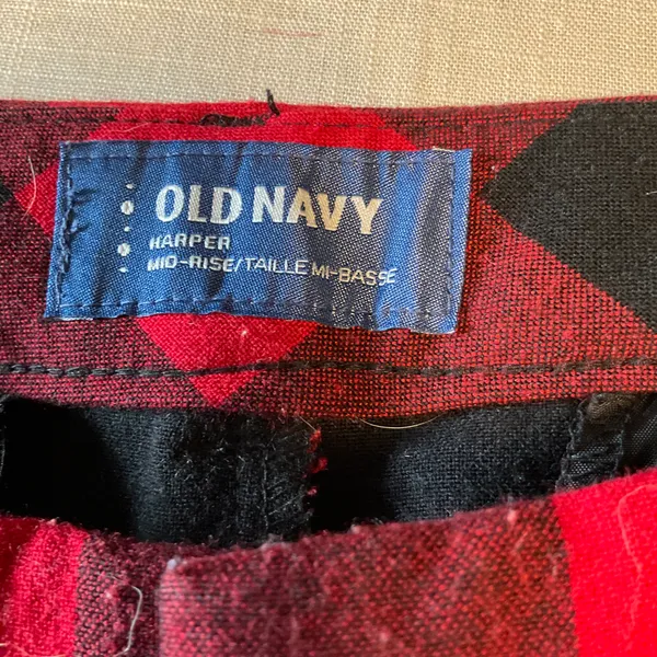 Old Navy Plaid Pants - Image 5