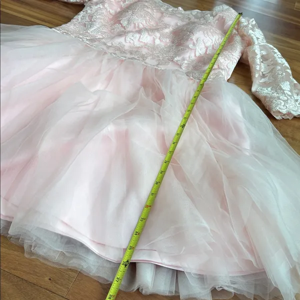 Pink tulle formal Size 14 - Image 8