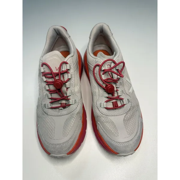 Vionic Walk Max Sierra Women Sneaker Sc 7 Oyster/Viva Magenta Orthotic Shoe - Image 3