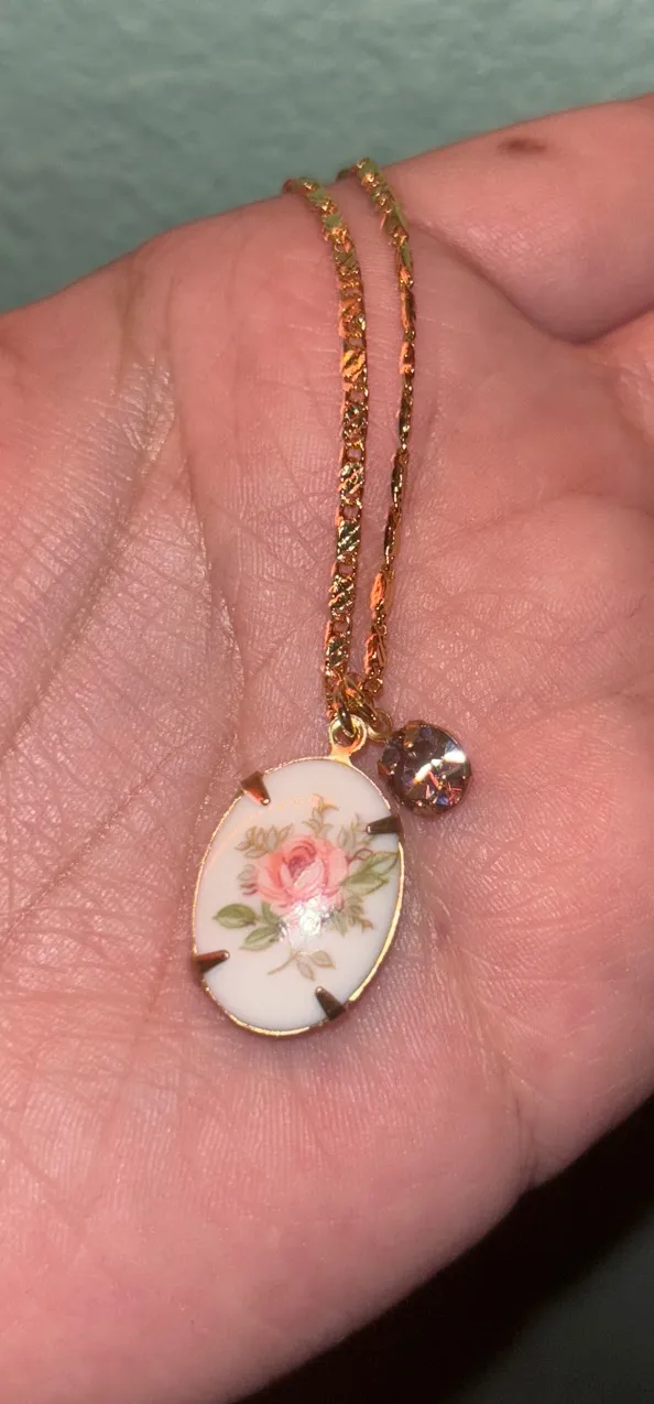 Vintage Necklace Gold - Image 2
