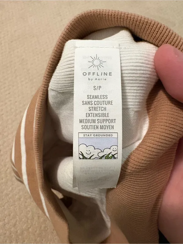 Crop tank top Tan - Image 4