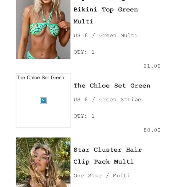 Princess Polly The Chloe Set Green - - Image 4