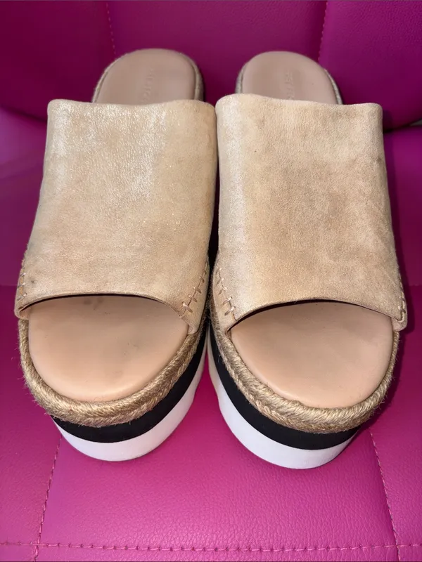Free People Santorini Espadrille Chunky Mule Sandals - Image 2