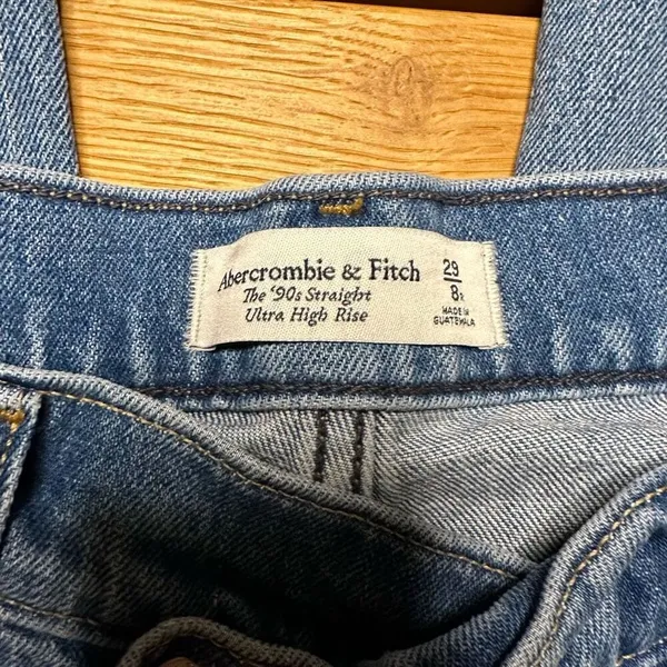 Abercrombie & fitch ultra high rise 90s straight 29/8 - Image 2