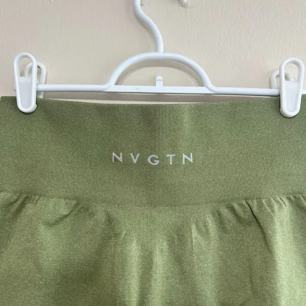 NVGTN Green Pro Seamless Shorts High Rise Medium Women - Image 4
