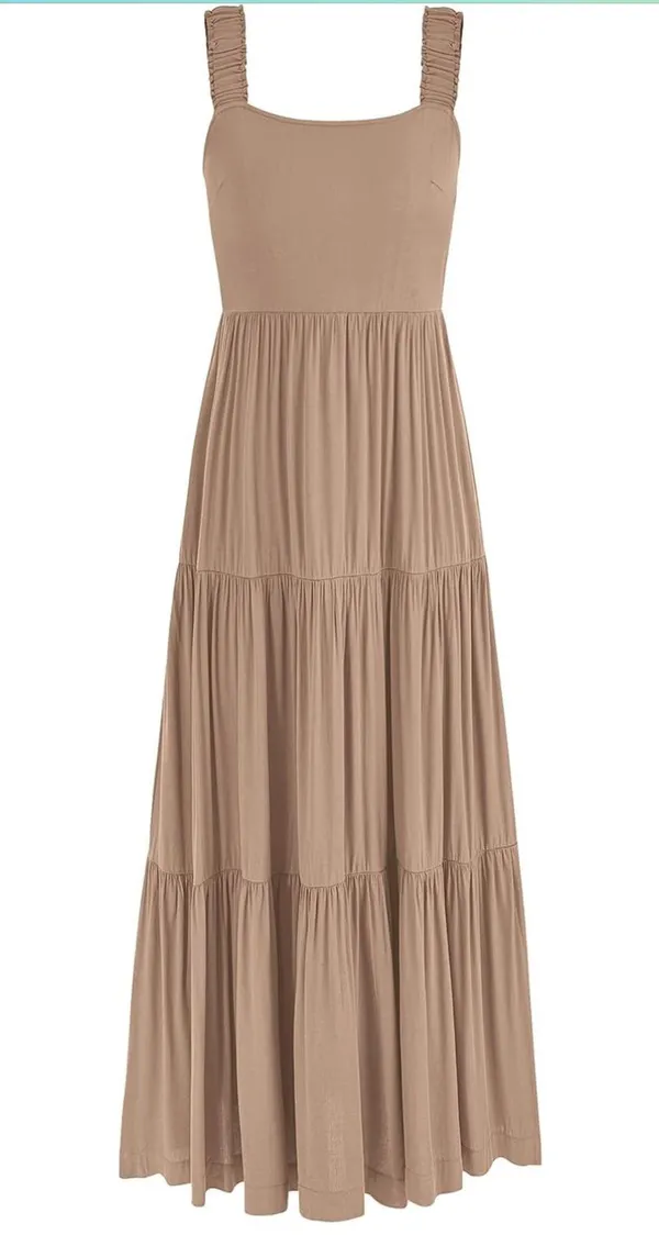 Sun Dress Tan - Image 2