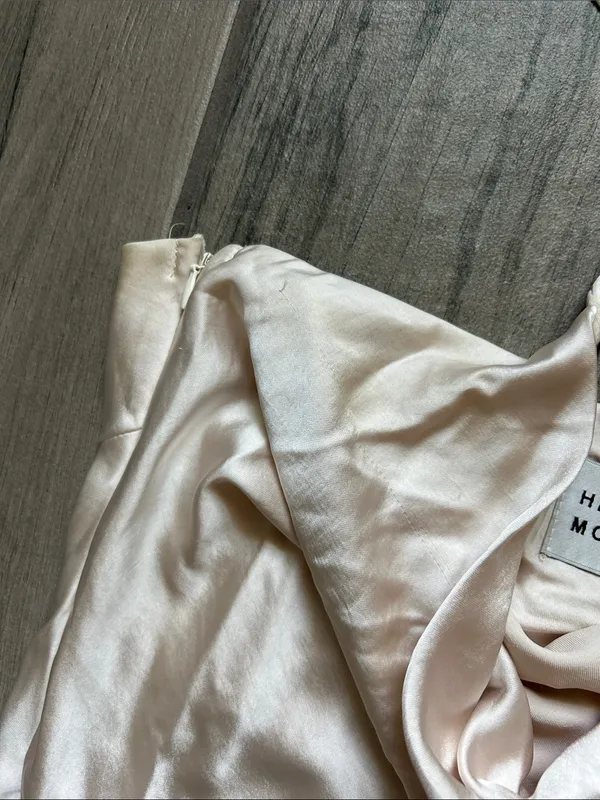 Hello Molly Cream Halter Maxi Dress - Image 3