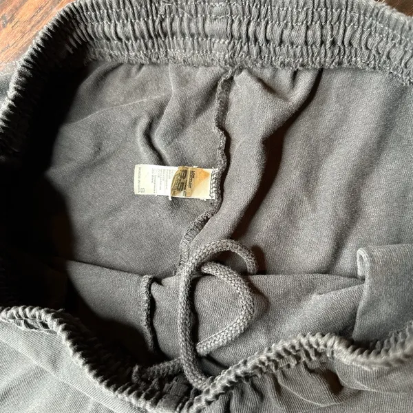 Ribbed top and cotton shorts set Los Angeles Apparel casual lounge basic summer - Image 2