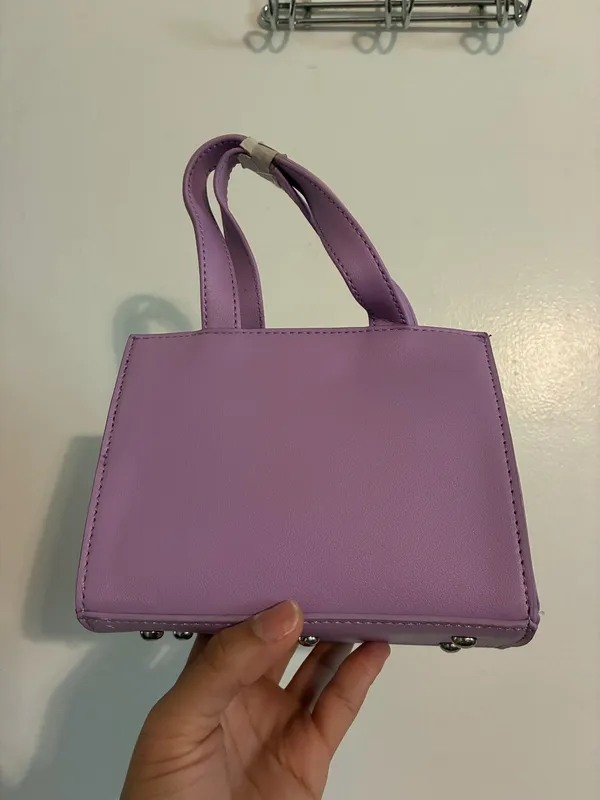 Protect black people bag Purple - Image 3