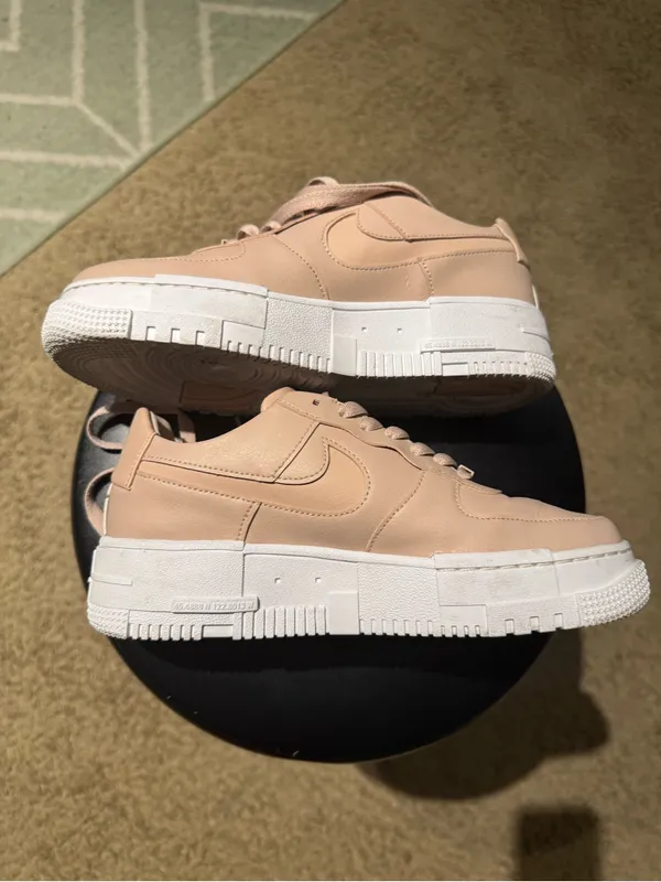 Nike Air Force Pixel - Nude & White - Image 3