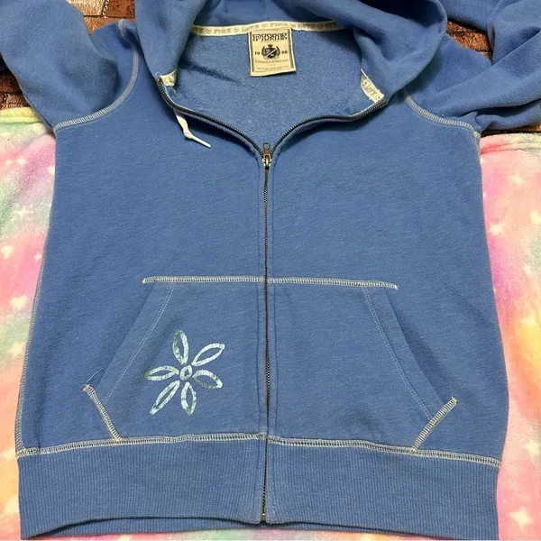 Victorias Secret PINK Sweatshirt full zip Hoodie Jacket Size S/P - Image 8