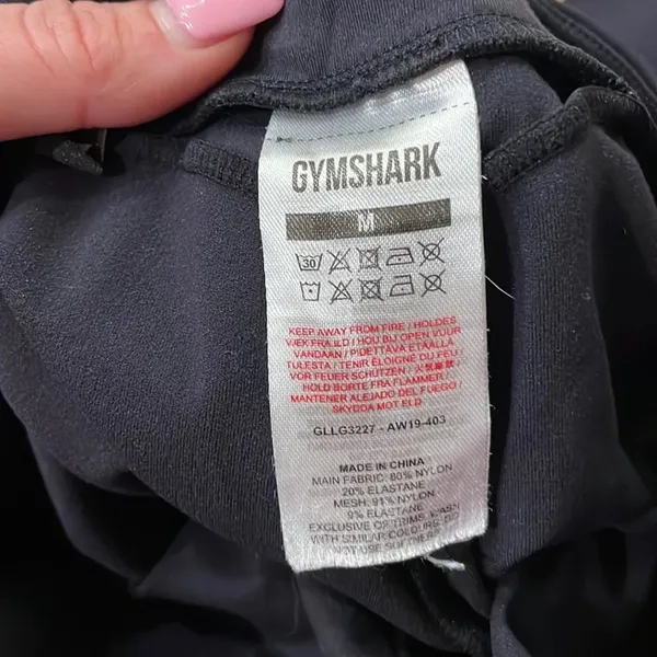 Gymshark Black Training Leggings - Image 10