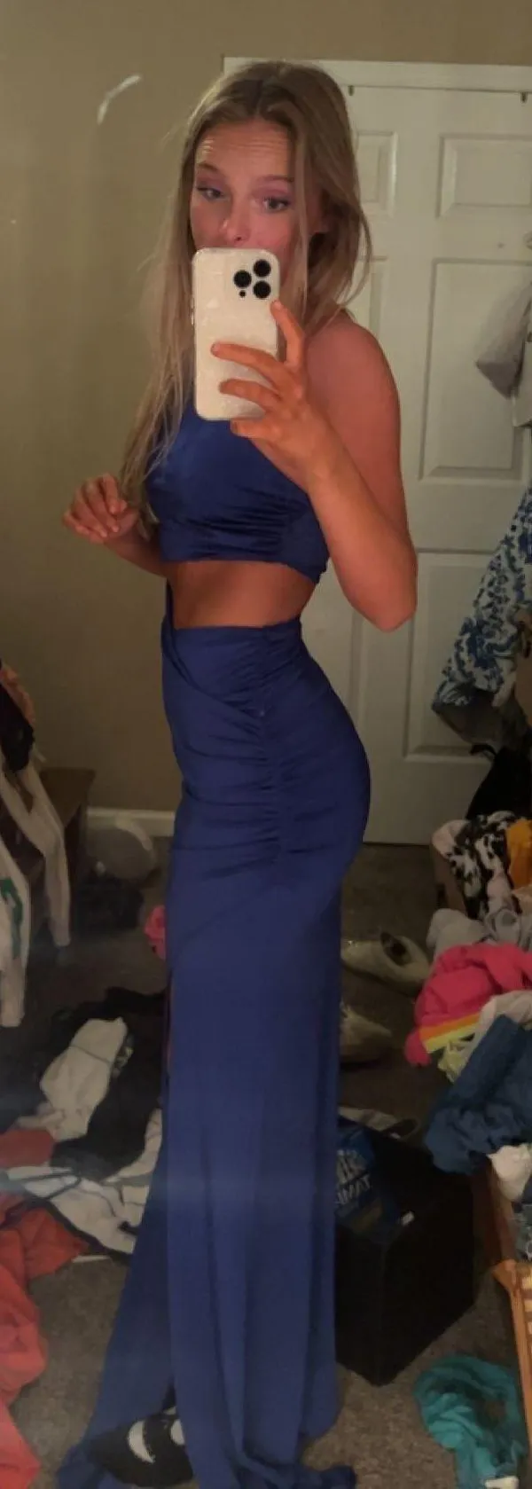 Maxi Formal Dress Blue - Image 3