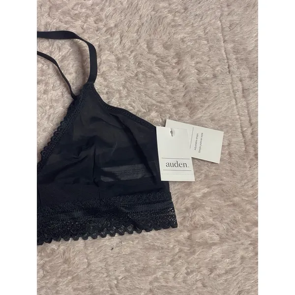Nwt AUDEN Sheer BRA SIZE Small‎ Black - Image 4