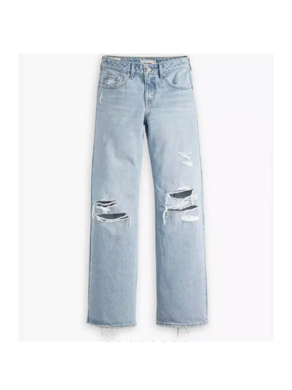 New Levi’s 23x30 Premium Low Loose Women's Jeans Probably OK Light Wash - Image 6
