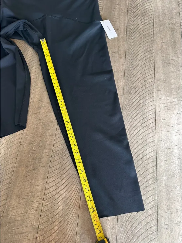 NWT SPANX Booty Boost 7/8 Length Leggings Very Black Women’s Plus size 1X 50186P - Image 9