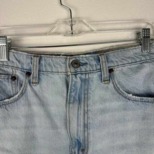Abercrombie and Fitch High Rise Rigid Pockets‎ Denim Mini Skirt Women’s Sz 30 - Image 3