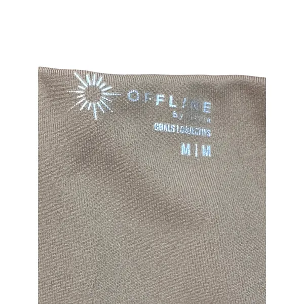 OFFLINE by Aerie Pleated Tennis‎ Skirt Athletic Skort Beige Women's SZM Tennis - Image 3