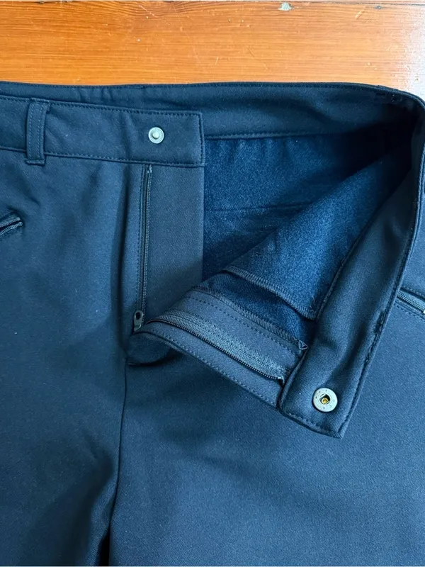 OFFLINE By Aerie Black Chillside Stirrup Fleece Lined Ski Pants Sz Medium 🍄 - Image 7