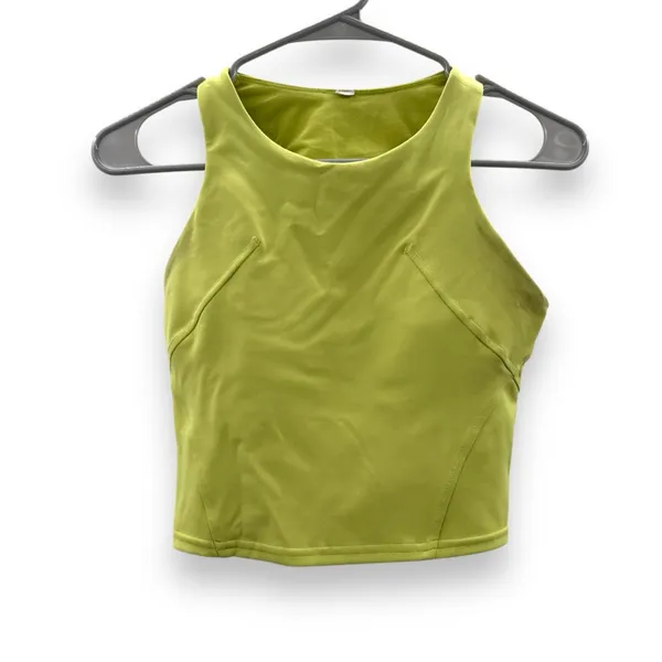 Lululemon Invigorate Training Tank Top in‎ Wasabi Green Sz 2 - Image 3
