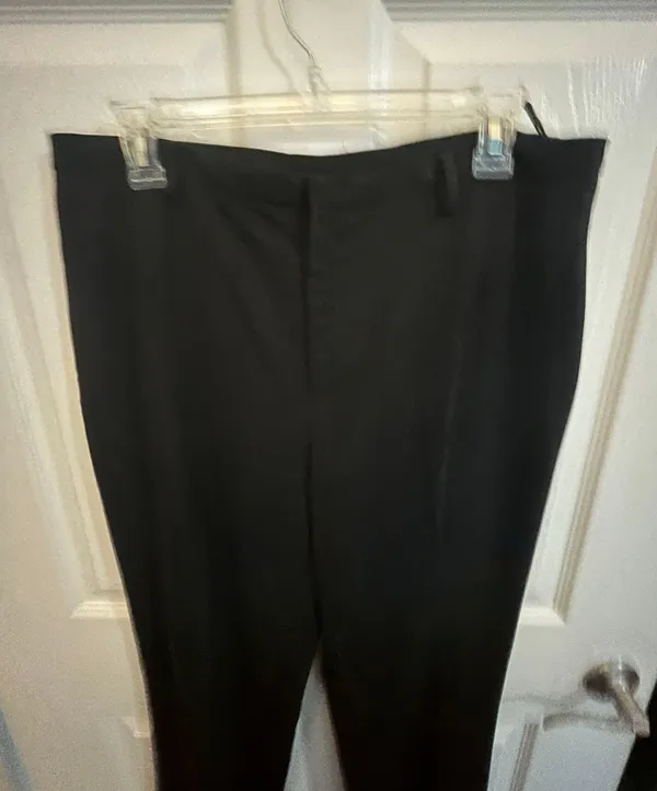 Size 12 Black Classic Dress Pants - Image 2