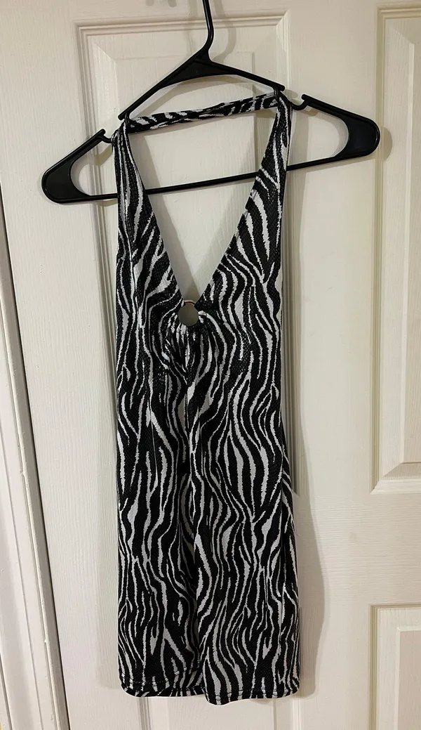 Urban Outfitters Zebra Print Dress - Image 3