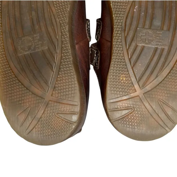 Vintage Brown Dr. Martens CATY 8065 style Mary Jane Buckle Strap Fisherman US 8 - Image 14