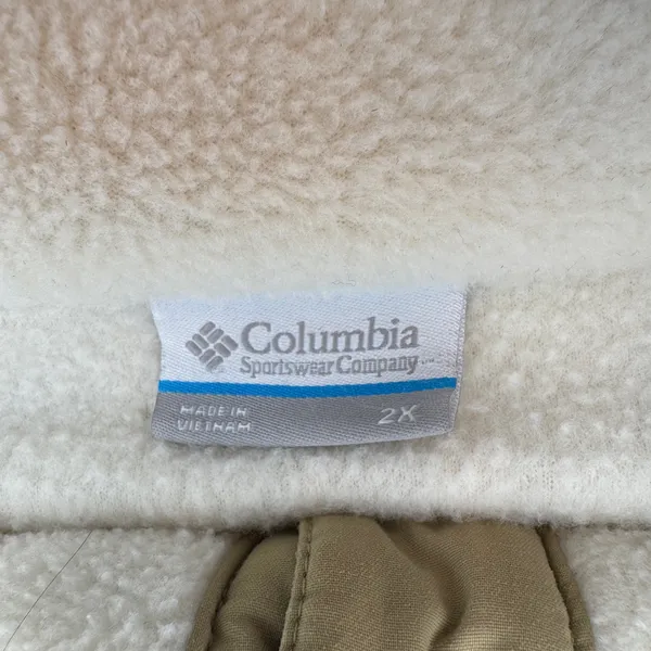 EUC Columbia women’s snap pull over cream 2x - Image 3