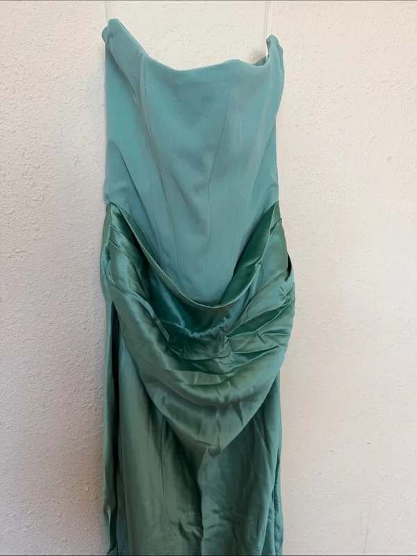 House of CB ‘Persephone’ Jade Strapless Maxi Dress NWOT size M D-DD - Image 11