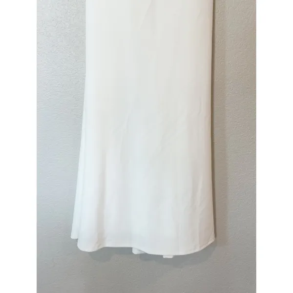 Lulus White Pearl Strapless Maxi Dress Mermaid Gown Bridal Event NWT Size M - Image 5