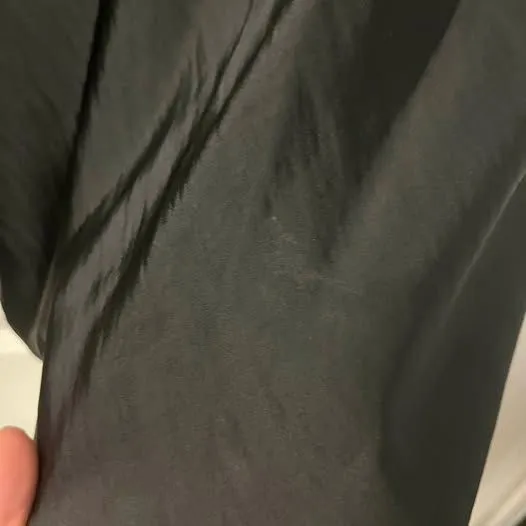 A New Day Black Satin Mini Skirt - Image 4