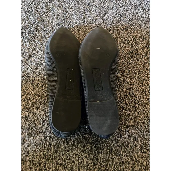 Seychelles black and gray houndstooth flat shoes 5 1/2 - Image 3