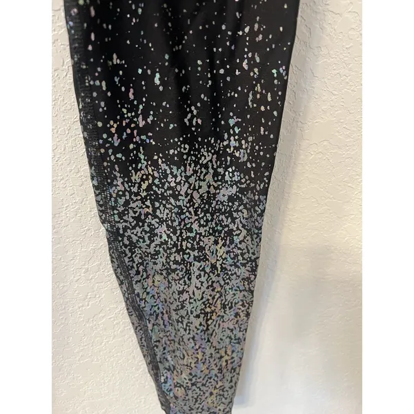 Beyond yoga alloy sparkle ombré black high‎ waist legging M - Image 7