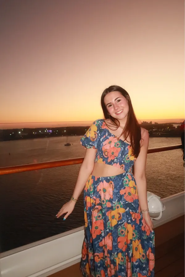 Aya Floral One Shoulder Cutout Maxi Dress - Image 2