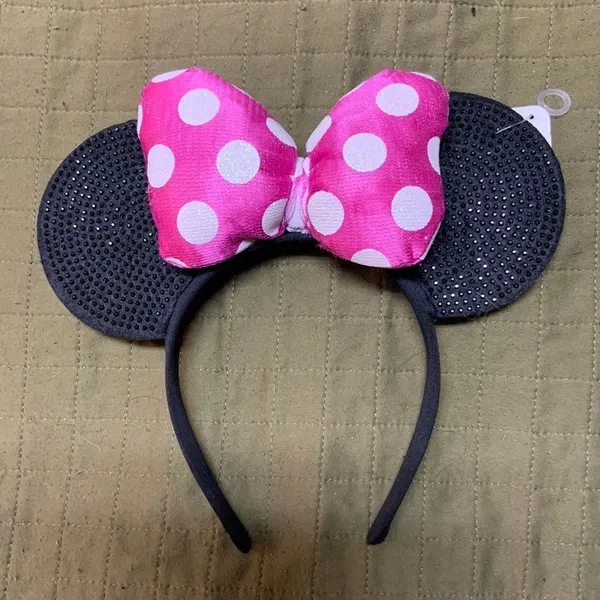 Disney Junior Minnie Mouse Jeweled Ears Headband - Image 4