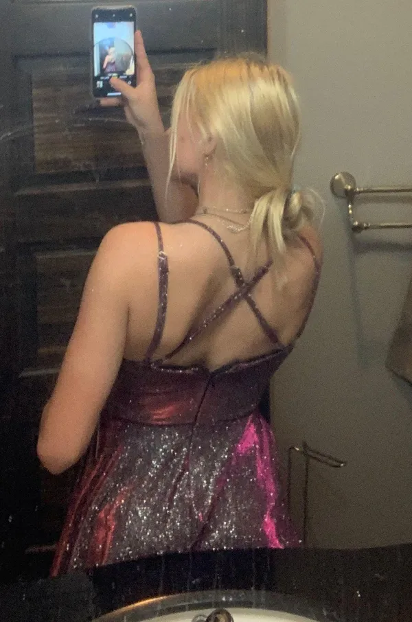 Sequin Hearts Homecoming / Semi-formal Dress - Image 6