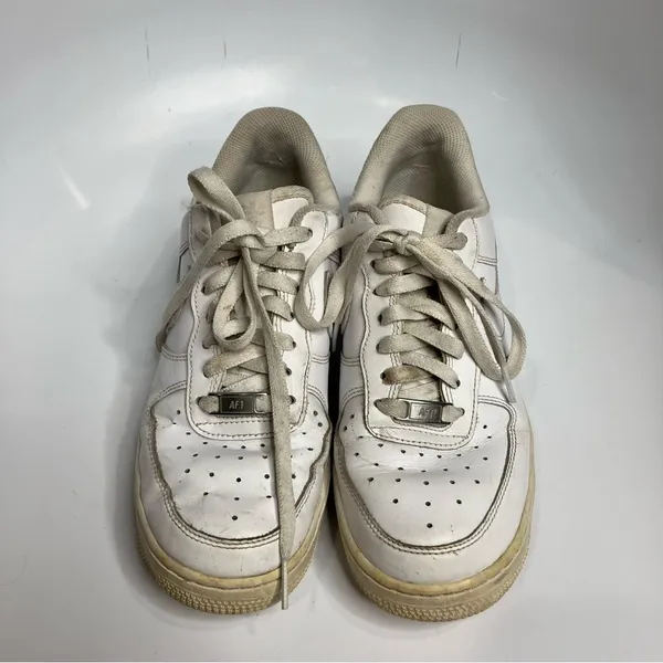 Nike Air Force 1 white sneakers‎ size 8.5 - Image 8