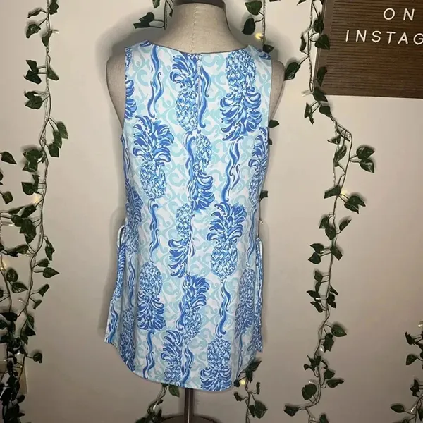 Lilly Pulitzer Donna Romper Bennet Blue - Image 6