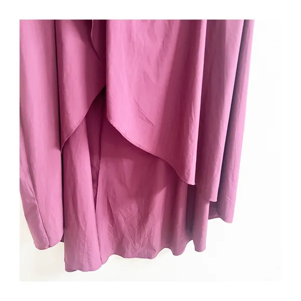 Halara Breezeful Midi Skirt Women 3X Burgundy High-Waisted Asymmetrical Cocktail - Image 7