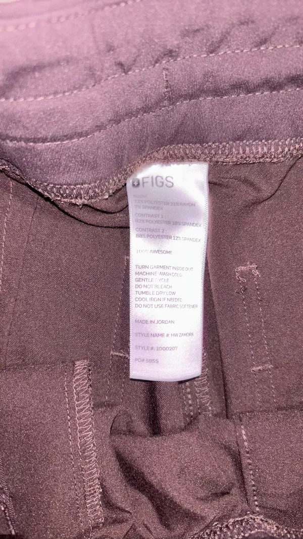 FIGS Scrub Pants High-Waisted Zamora Jogger - Image 4