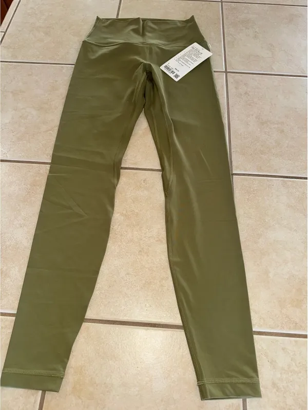 Lululemon Align High-Rise 28” Bronze Green Size 6 NWT - Image 3