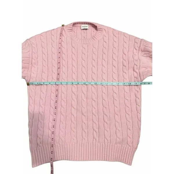 Aritzia Sunday best peggy cable knit sweater Small - Image 6